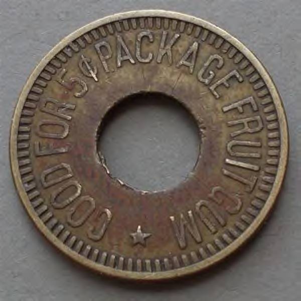 Watling-Fruit-Gum-Co.-Token